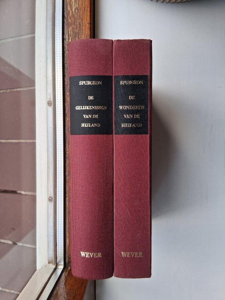 De wonderen + gelijkenissen van de Heiland (2 dln.)-Spurgeon, Ophalen of Verzenden, Zo goed als nieuw, C.H. Spurgeon, Christendom | Protestants