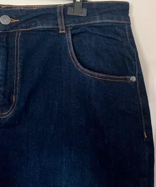 Laura Di Sarpi lange spijker rok maat 44[dmv], Blauw, Maat 42/44 (L), Nieuw, Ophalen of Verzenden