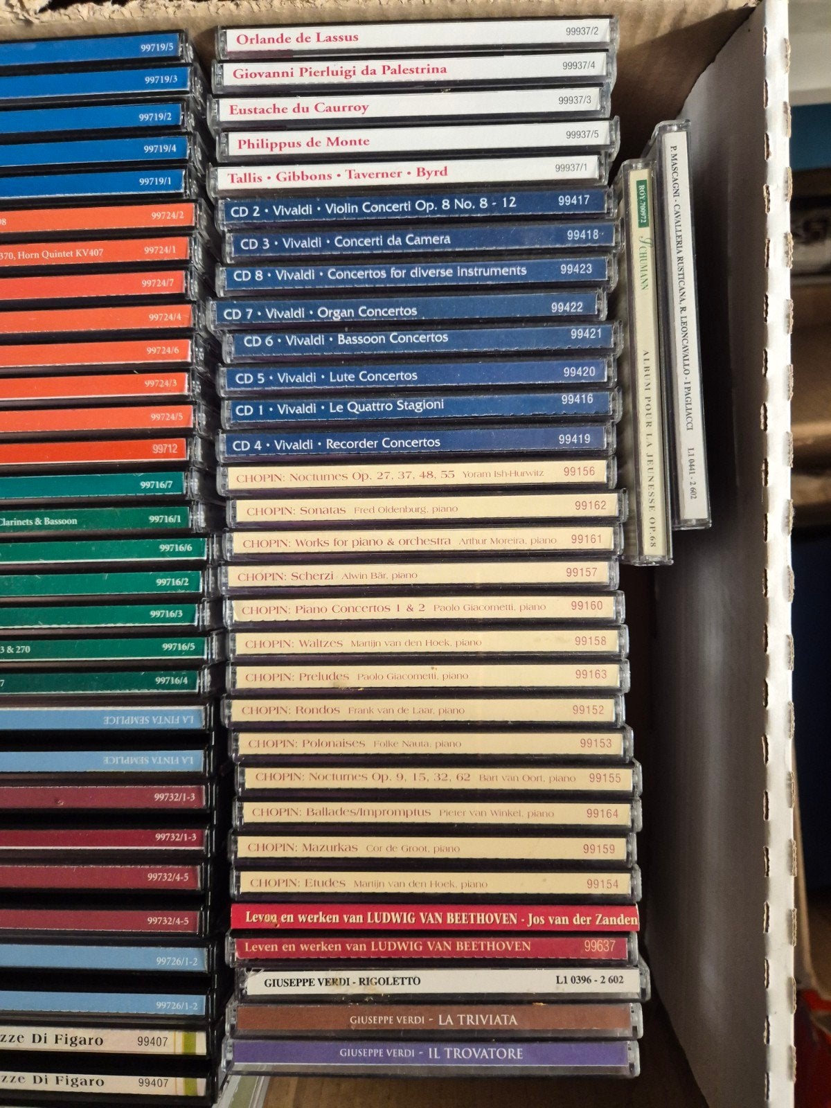 Grote collectie klassieke CD's - Diverse componisten, Ophalen of Verzenden, Inclusief doosje, Kamermuziek, Gebruikt