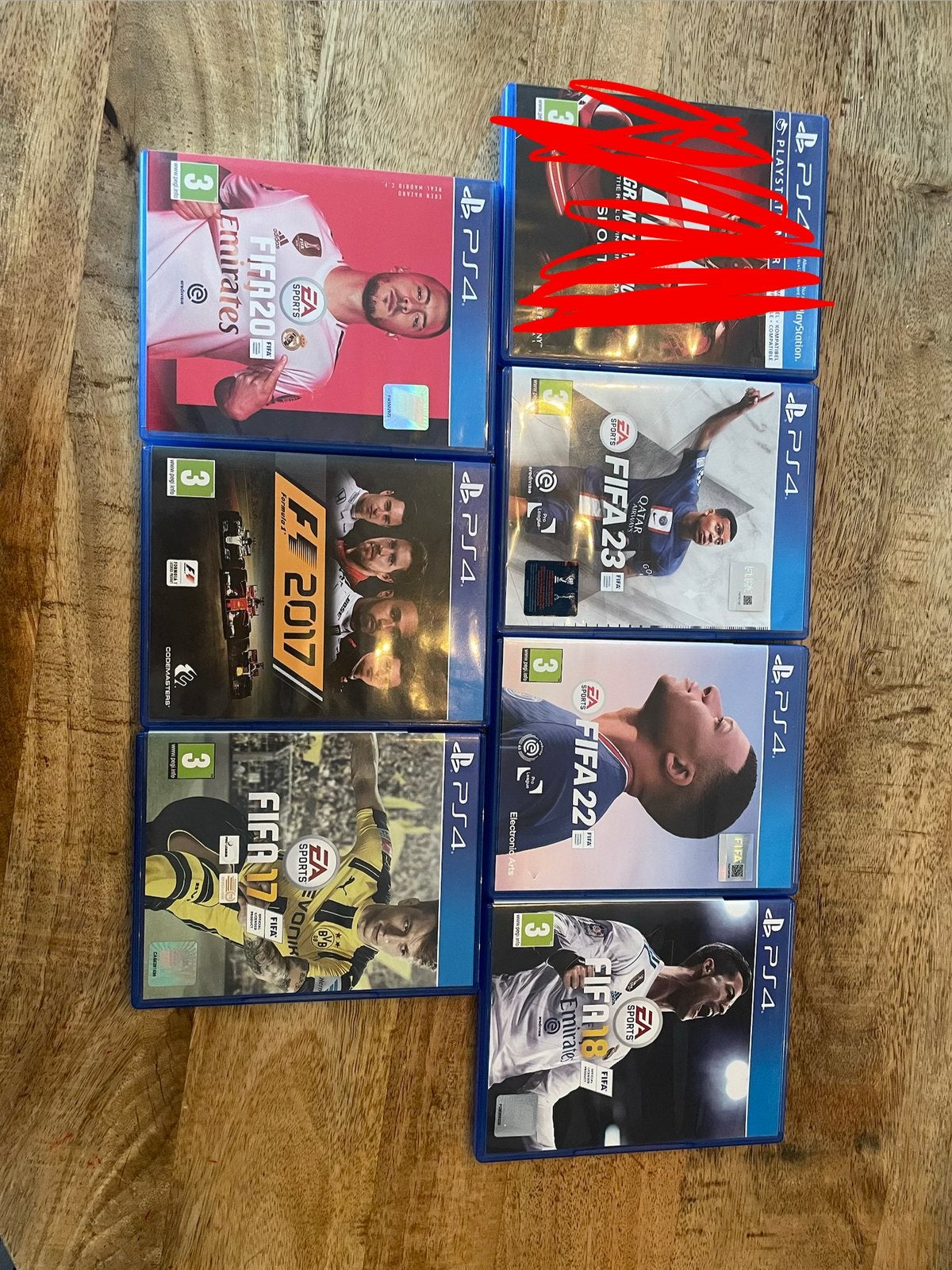 PS4 Games: FIFA 17, 18, 20, 22, 23, F1 2017,, Spelcomputers en Games, Games | Sony PlayStation 4, Ophalen, Zo goed als nieuw, Sport