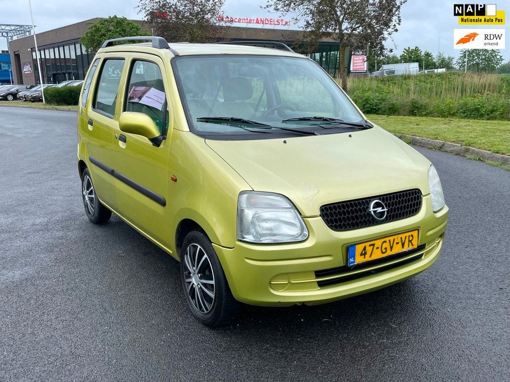 Opel Agila 1.2-16V Comfort, 5drs, Geen import, Nap!, Voorwielaandrijving, Gebruikt, 31 €/maand, Airbags
