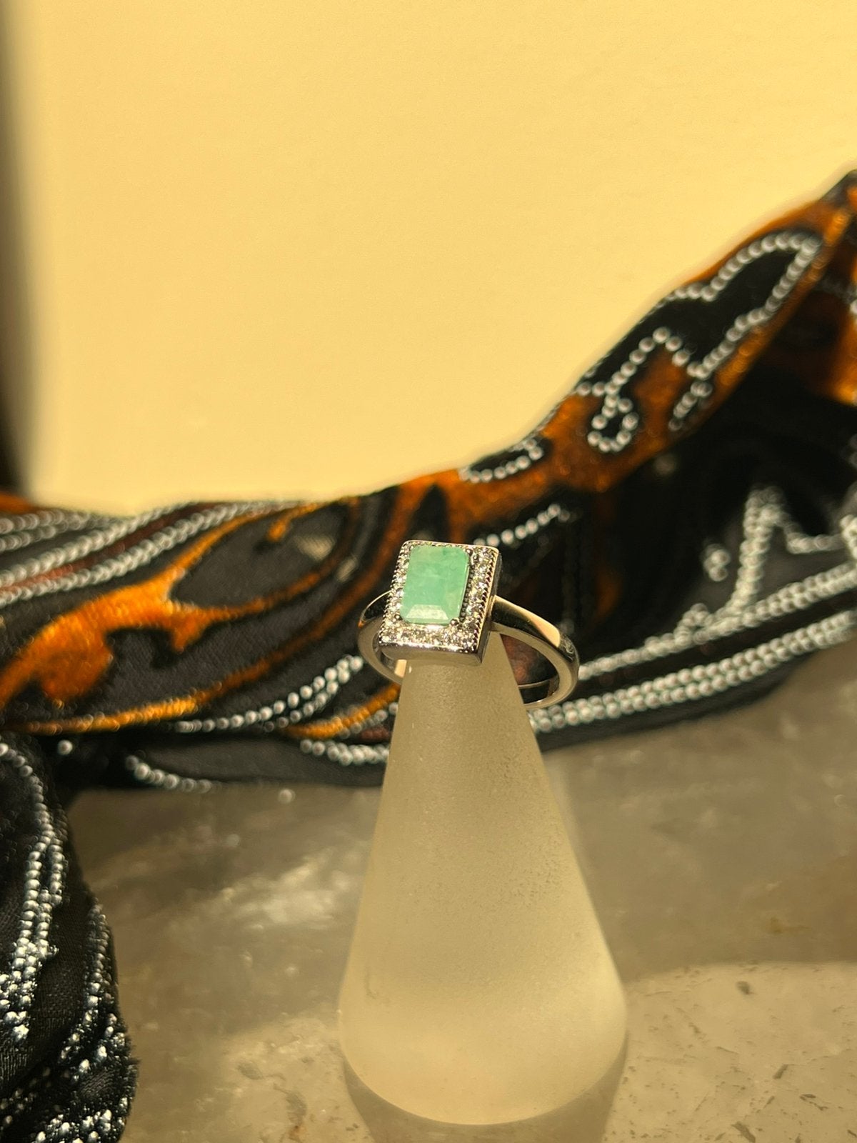Smaragd topaas beschermt geluk welvaart succes intuïtie, Sieraden, Tassen en Uiterlijk, Ringen, Magnolia11, Nieuw, Ophalen of Verzenden