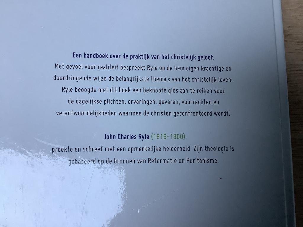 Christen-zijn in het dagelijks leven: Theologie van Ryle, Boeken, Ophalen of Verzenden, Zo goed als nieuw, Christendom | Protestants