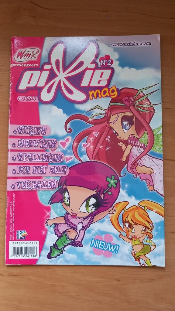 Pixie mag nummer 2, Boeken, Eén comic, Ophalen of Verzenden, Zo goed als nieuw, Europa