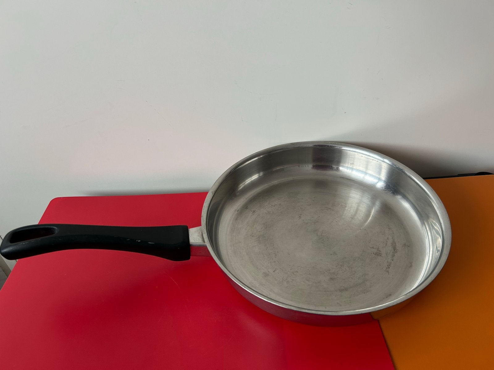 Koekenpan RVS - Duurzaam en Veelzijdig, Huis en Inrichting, Keuken | Potten en Pannen, Ophalen, Koekenpan, Gebruikt, Rvs