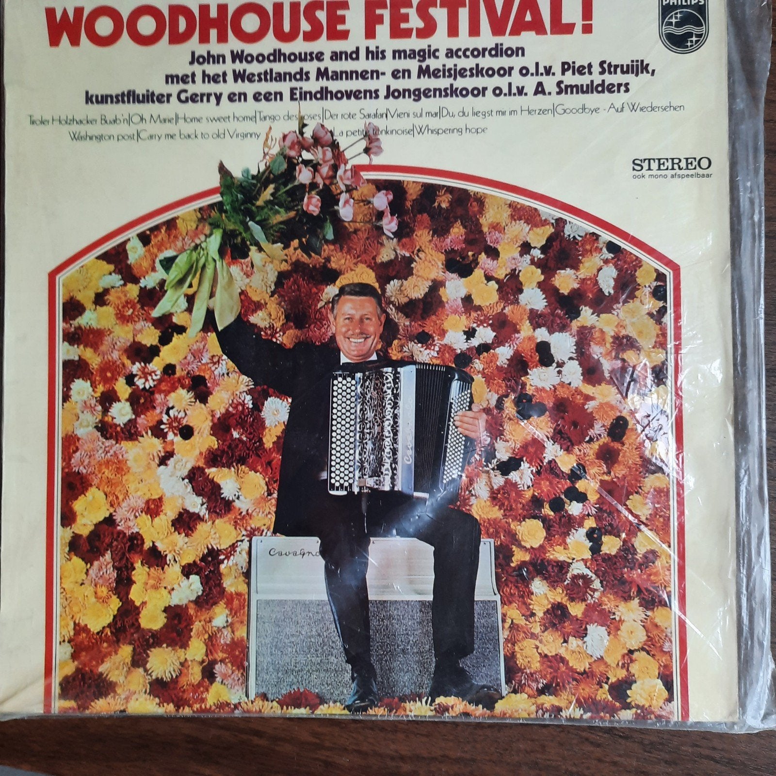 John Woodhouse Festival! LP met accordeonmuziek, LP, Gebruikt, Overige genres, Ophalen of Verzenden