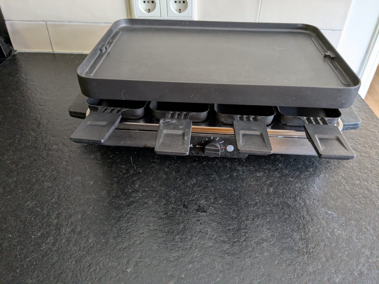 Tefal Gourmet Reversible, Witgoed en Apparatuur, Gourmetstellen, Zo goed als nieuw, 8 personen of meer, Ophalen of Verzenden