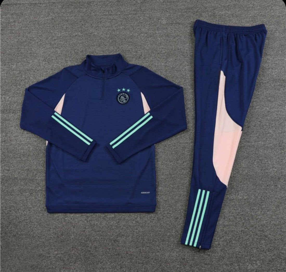 ruilen tegen Under armour pak  Ajax Trainingspak Maat L Nieu, Maat 52/54 (L), Blauw, Nieuw, Ophalen of Verzenden