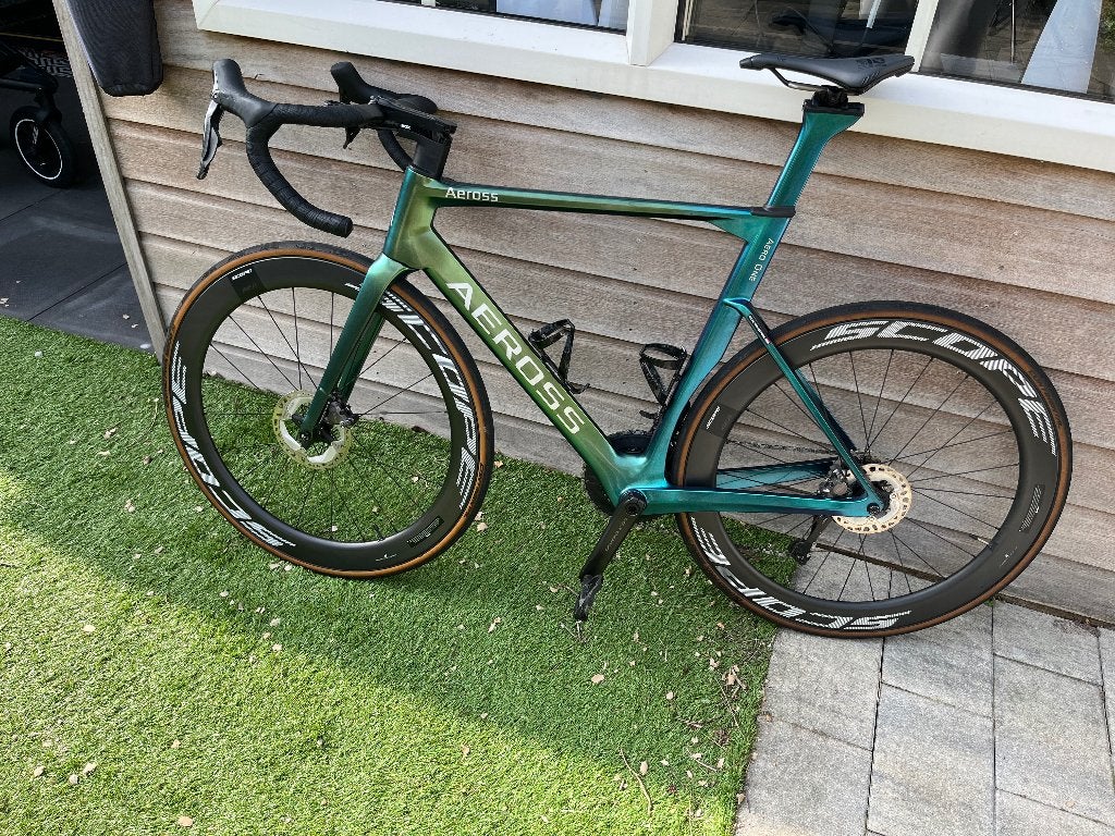 Unieke custom racefiets, Fietsen en Brommers, 28 inch, Carbon, Heren, Zo goed als nieuw