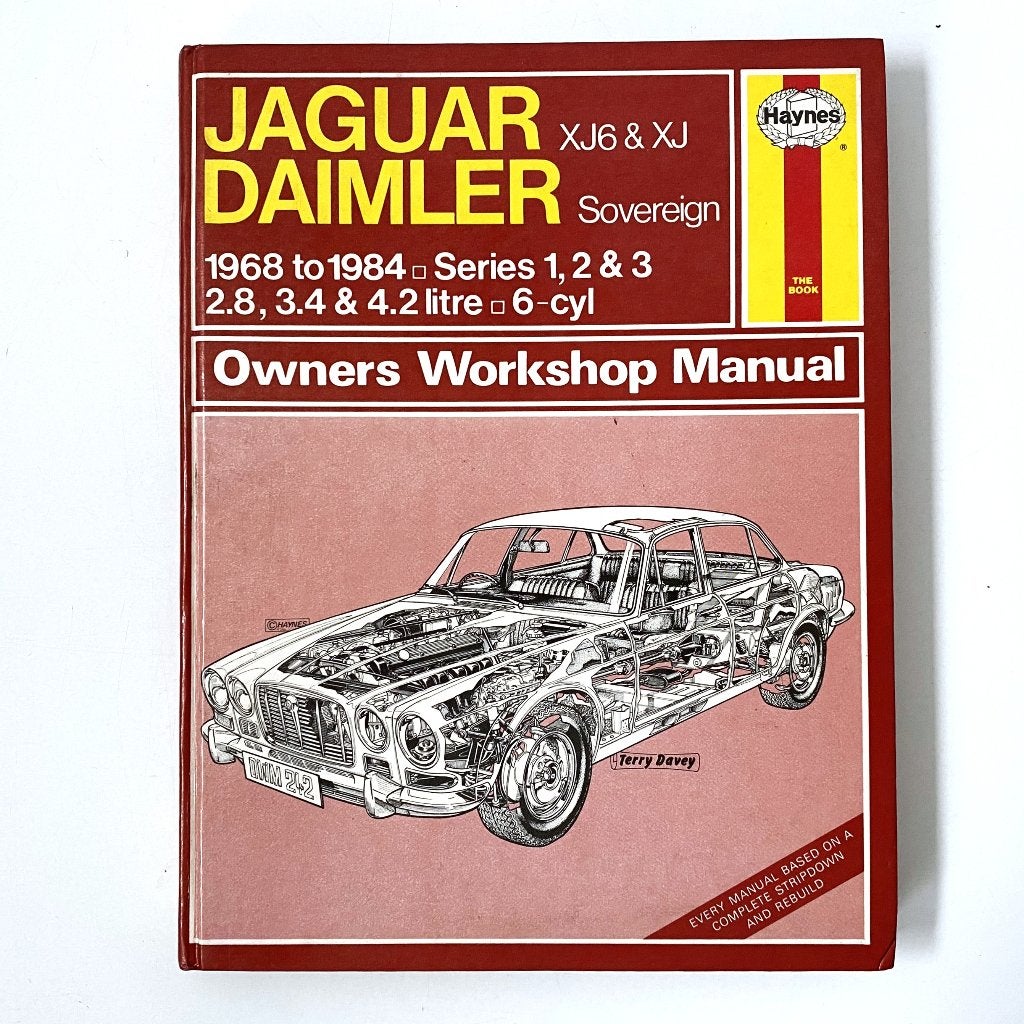 Haynes Owners Workshop Manual - Jaguar XJ6 & Daimler, Boeken, Verzenden, Gelezen, Overige merken