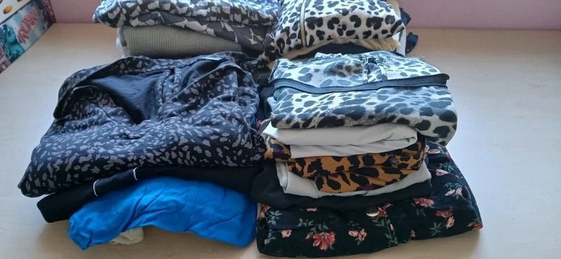 Pakket dameskleding maat L, Ophalen of Verzenden, Zo goed als nieuw, Maat 38/40 (M)