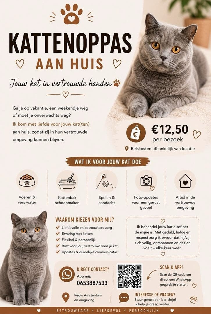 Kattenoppas Amsterdam, Ophalen, Hond