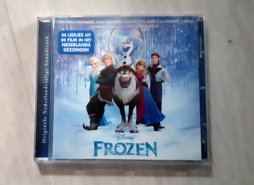 Frozen Original Soundtrack CD (Nederlandse Versie) Disney, Verzenden, Zo goed als nieuw