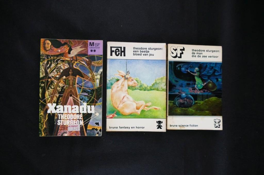 3x Theodore Sturgeon, Verzenden, Gelezen, Theodore Sturgeon