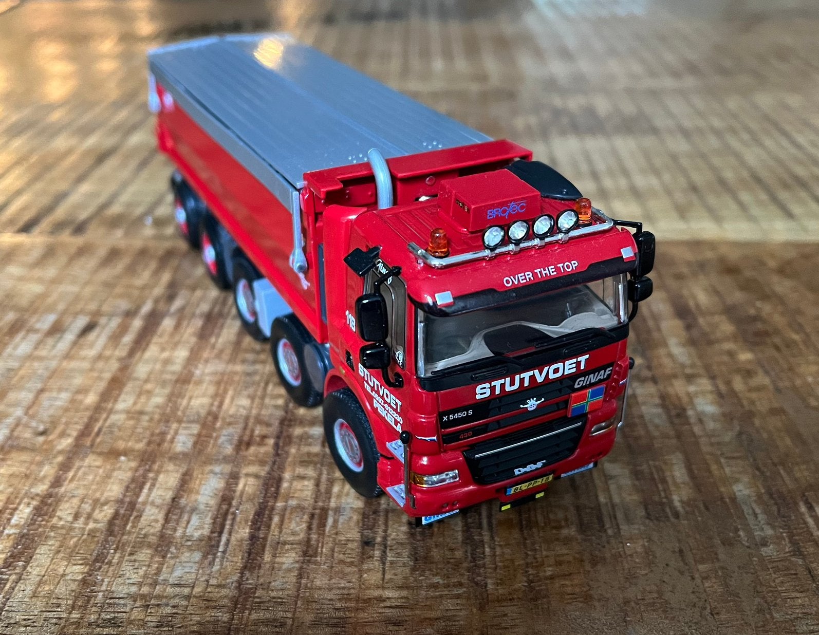 WSI Stutvoet kipper in originele doos, Ophalen of Verzenden, Zo goed als nieuw, Bus of Vrachtwagen, Wsi