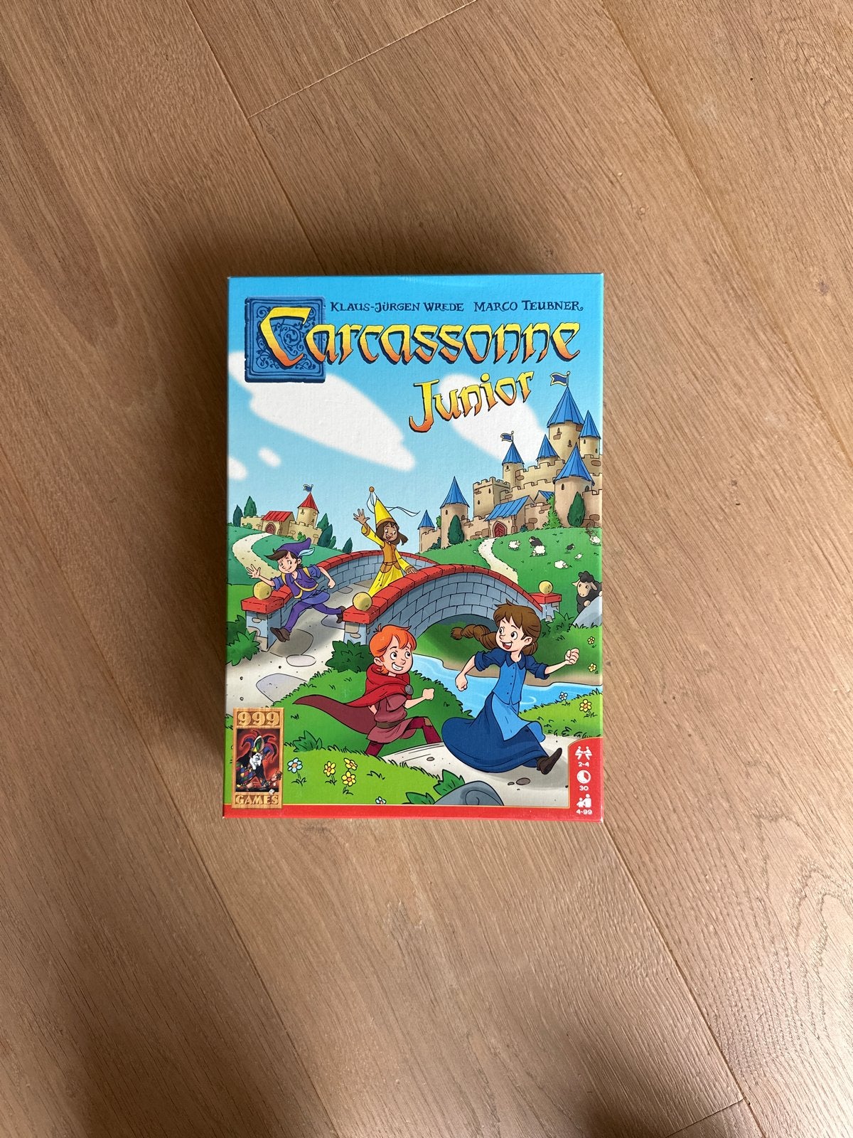 Carcassonne Junior bordspel - Zo goed als nieuw, Ophalen of Verzenden, Zo goed als nieuw
