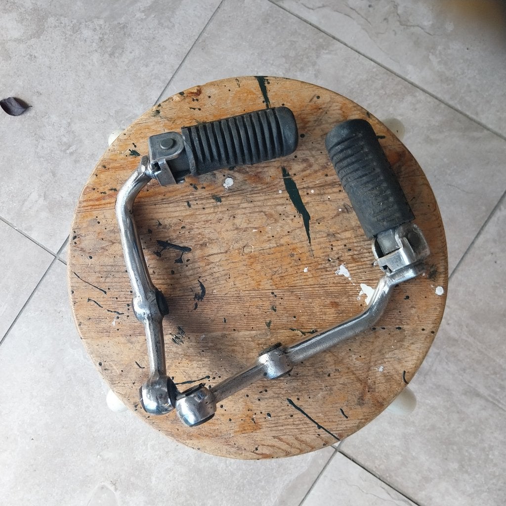 Set voetsteunen xs 650, Ophalen of Verzenden, Gebruikt