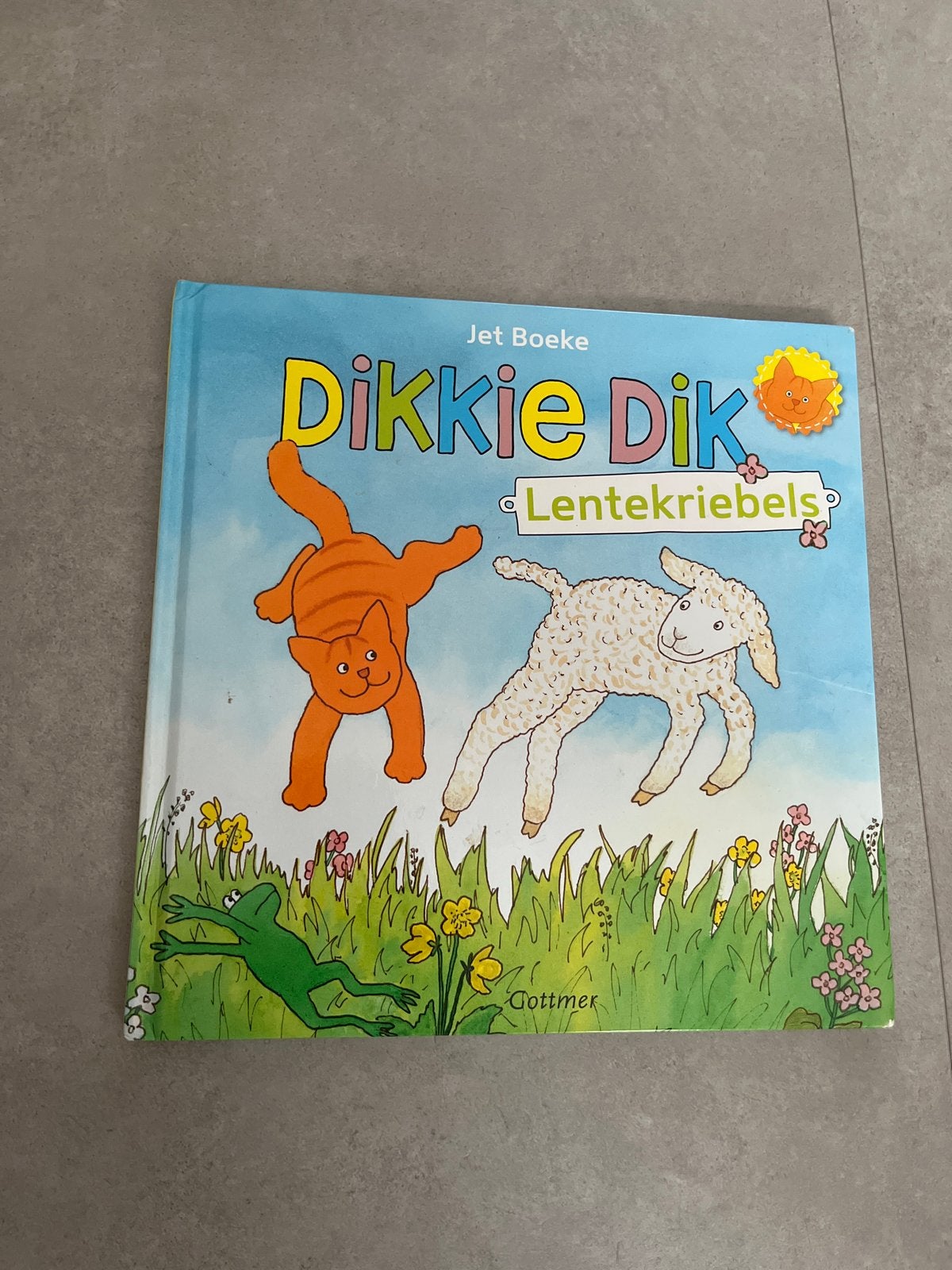 Dikkie Dik Lentekriebels - Jet Boeke, Fictie algemeen, Jongen of Meisje, Ophalen of Verzenden, Zo goed als nieuw