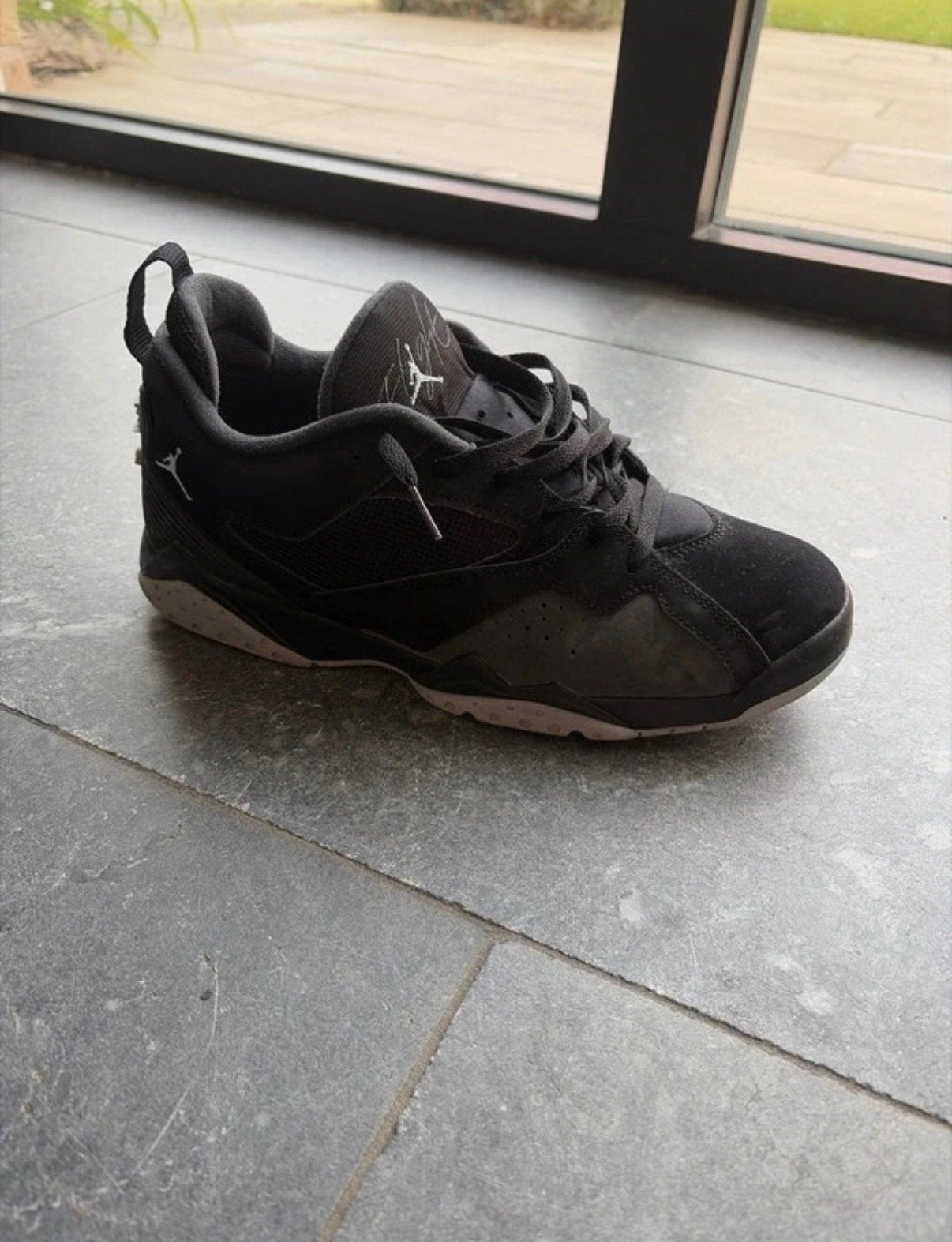 Nike Air Jordan MVP ‘92 maat 45 zwart, Zwart, Ophalen of Verzenden, Sneakers of Gympen, Gedragen