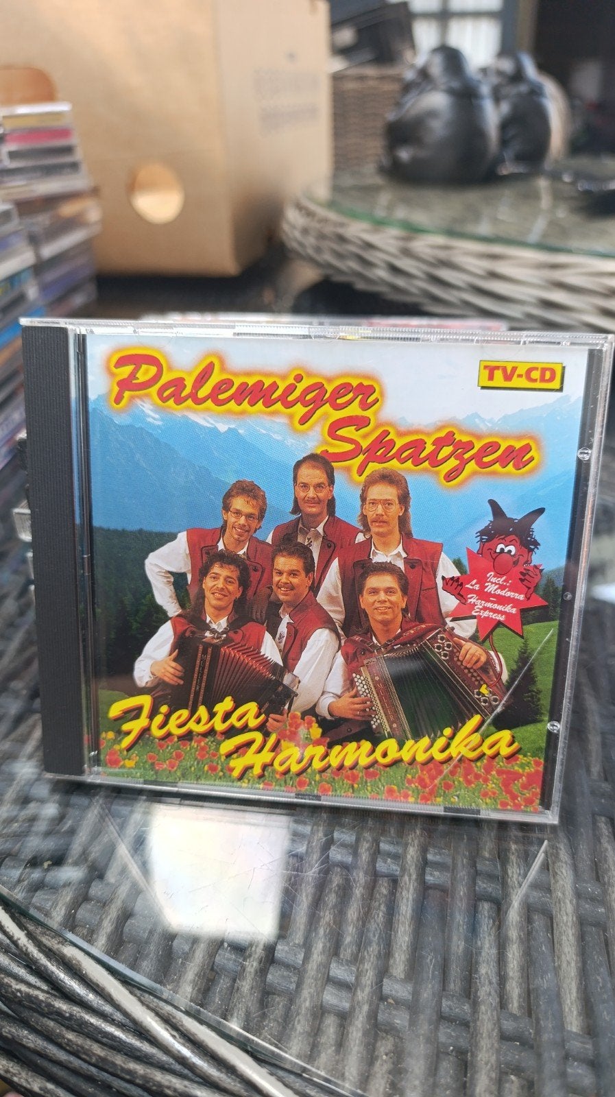 Palemiger Spatzen - Fiesta Harmonika CD, Cd's en Dvd's, Schlager, Ophalen of Verzenden, Zo goed als nieuw, Inclusief doosje