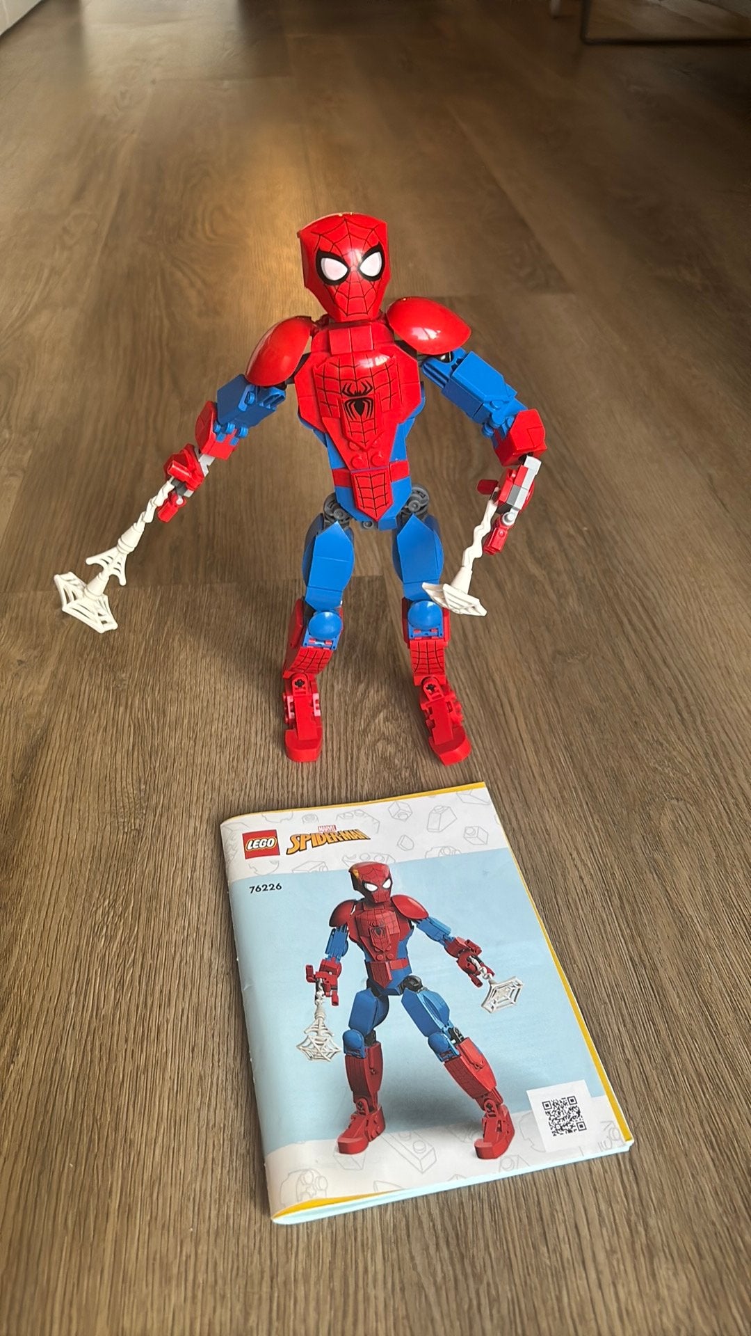 LEGO Spider-Man figuur 76226 met instructieboekje, Ophalen of Verzenden, Zo goed als nieuw, Overige merken
