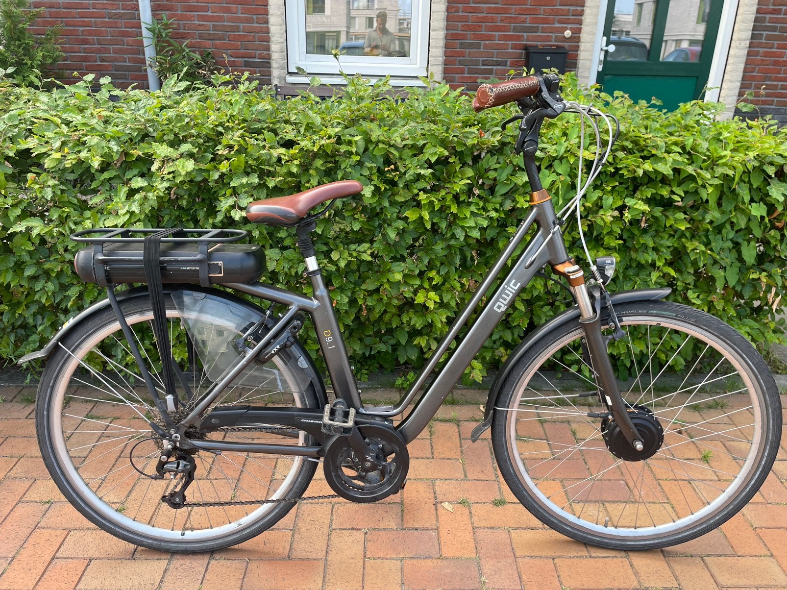 Qwic D9.1, voorwielmotor, elektrische fiets, Ophalen, Zo goed als nieuw, Overige merken
