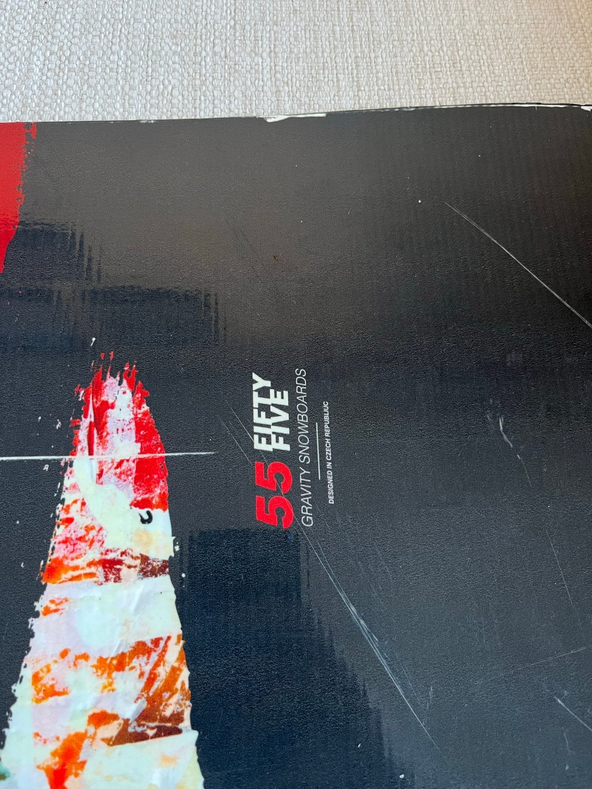 Gebruikt beginners snowboard 155cm - Madball Gravity, Ophalen, Gebruikt, Board