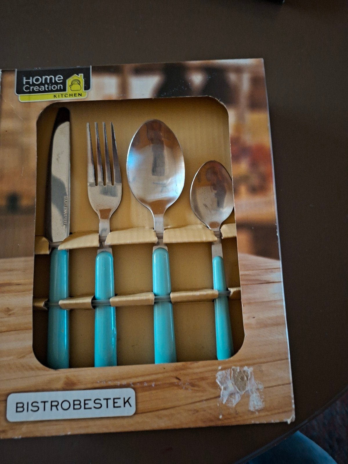 24-delig bestekset voor 6 personen - Home Creation, Ophalen, Bestekset, Nieuw, Rvs of Chroom