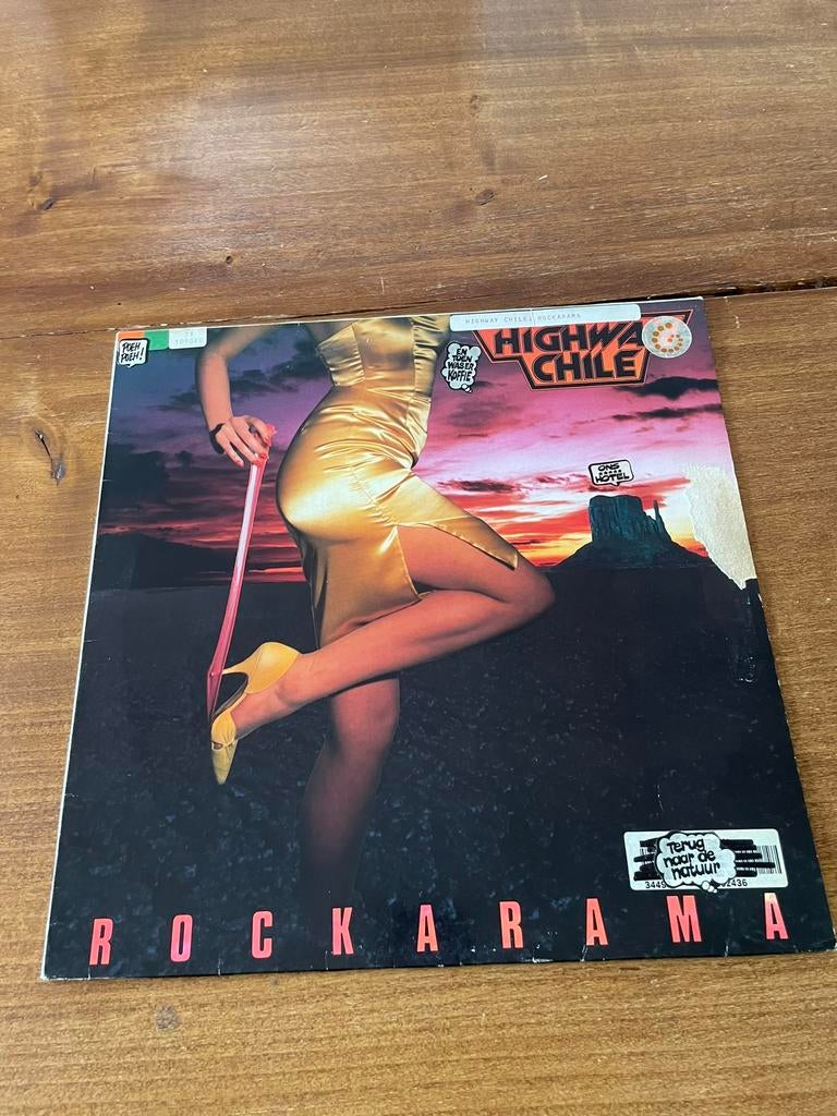 Highway Chile - Rockarama Lp, Cd's en Dvd's, Ophalen of Verzenden, Zo goed als nieuw, 12 inch, Overige genres
