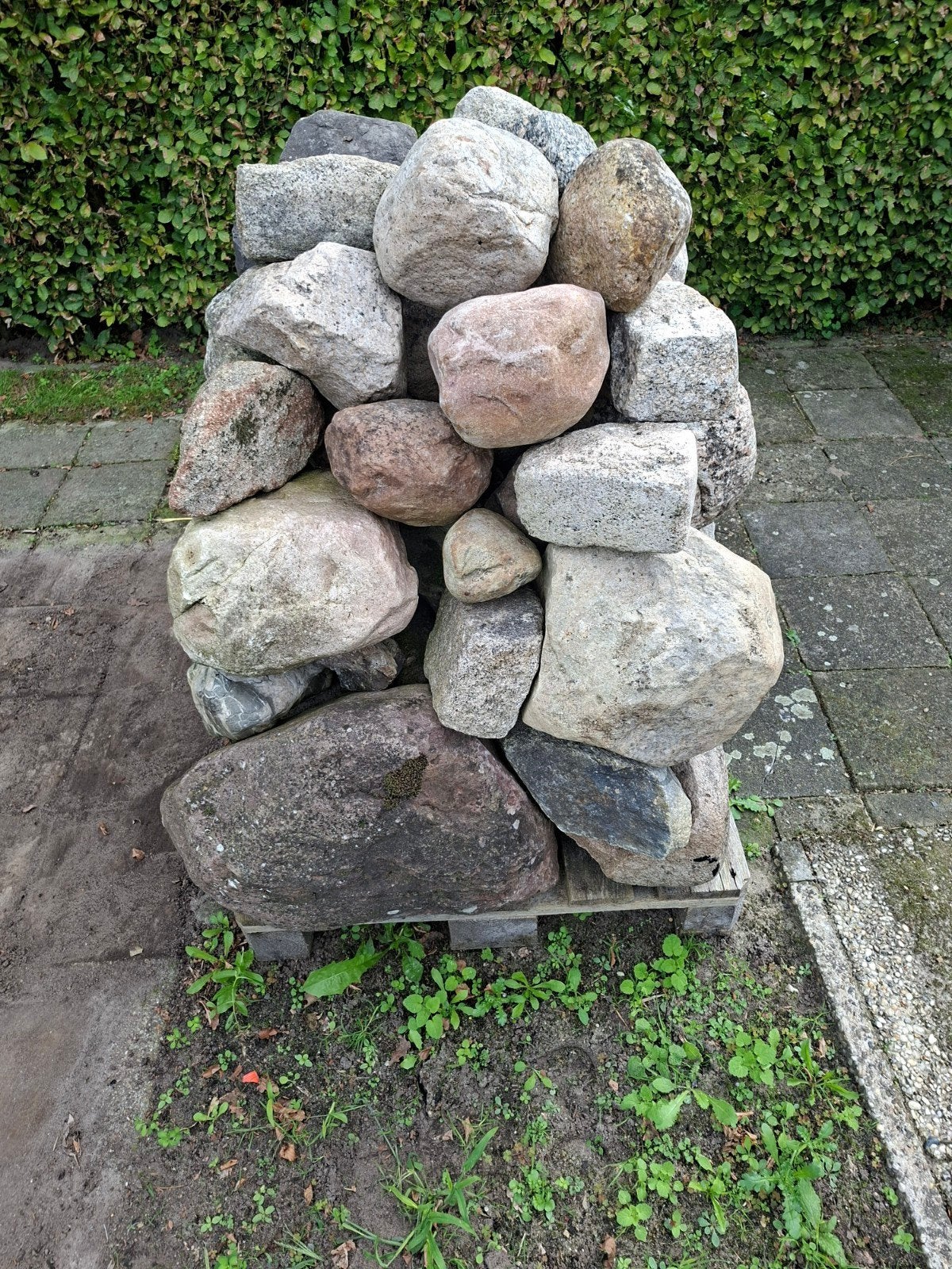 zwerfkeien/rivierkeien., Ophalen, Gebruikt, Kei