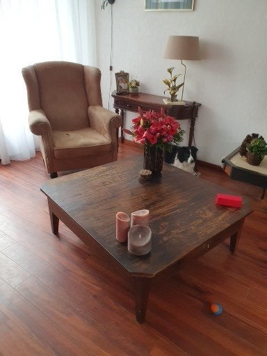 Balinese tafel, Huis en Inrichting, Tafels | Salontafels, Ophalen, Gebruikt, 50 tot 100 cm, 50 tot 100 cm