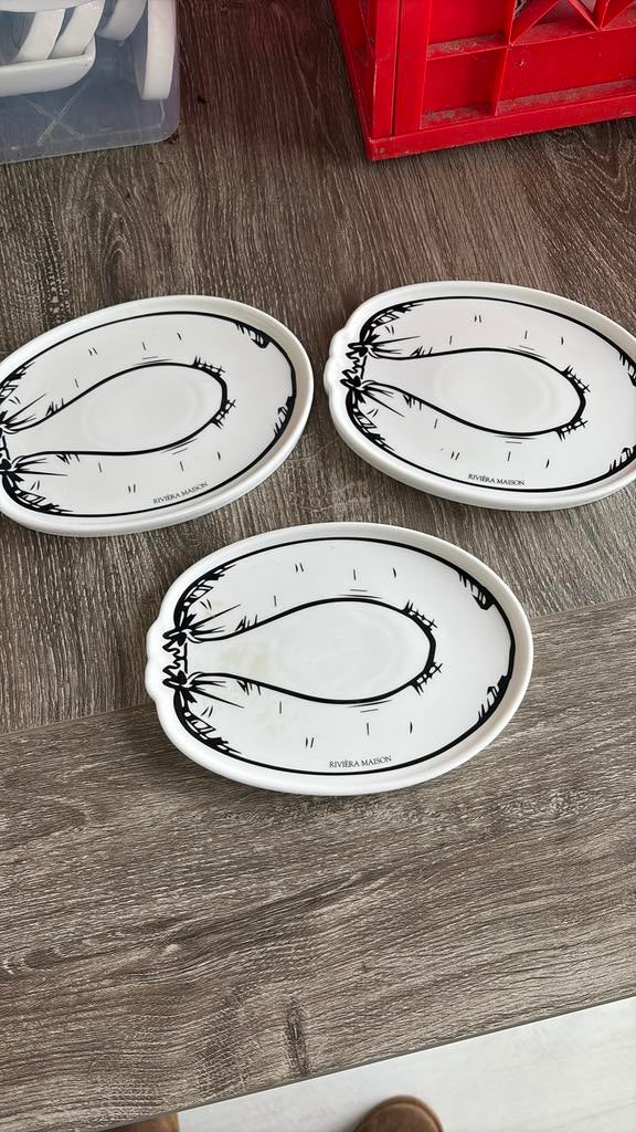 Riviera maison hapjes schaaltjes, Huis en Inrichting, Keuken | Servies, Ophalen of Verzenden, Overige stijlen, Glas, Schaal of Schalen