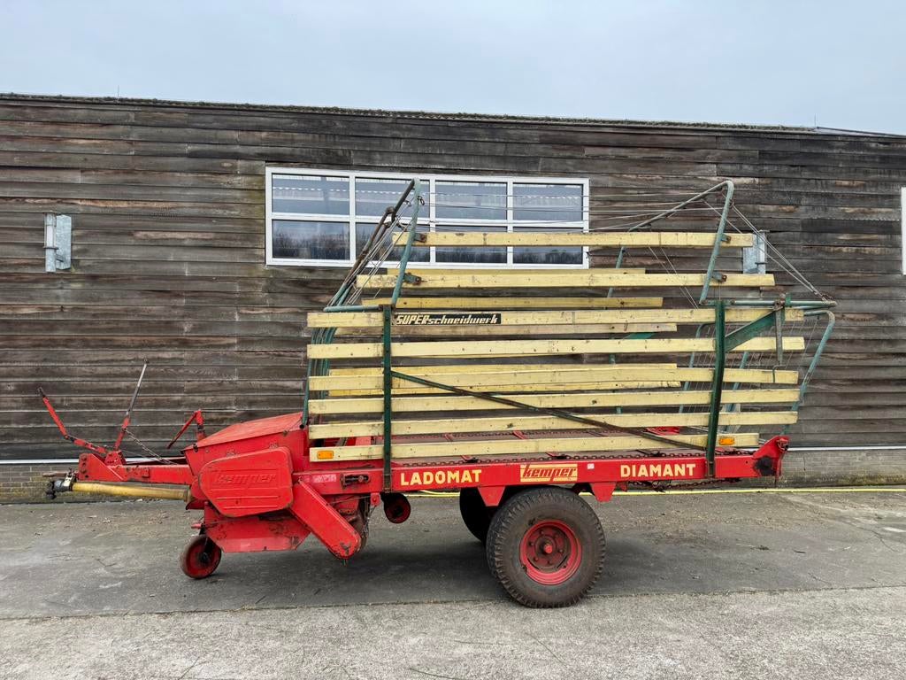 Kemper Ladomat Diamant opraapwagen/ ladewagen!, Ophalen of Verzenden, Weidebouw