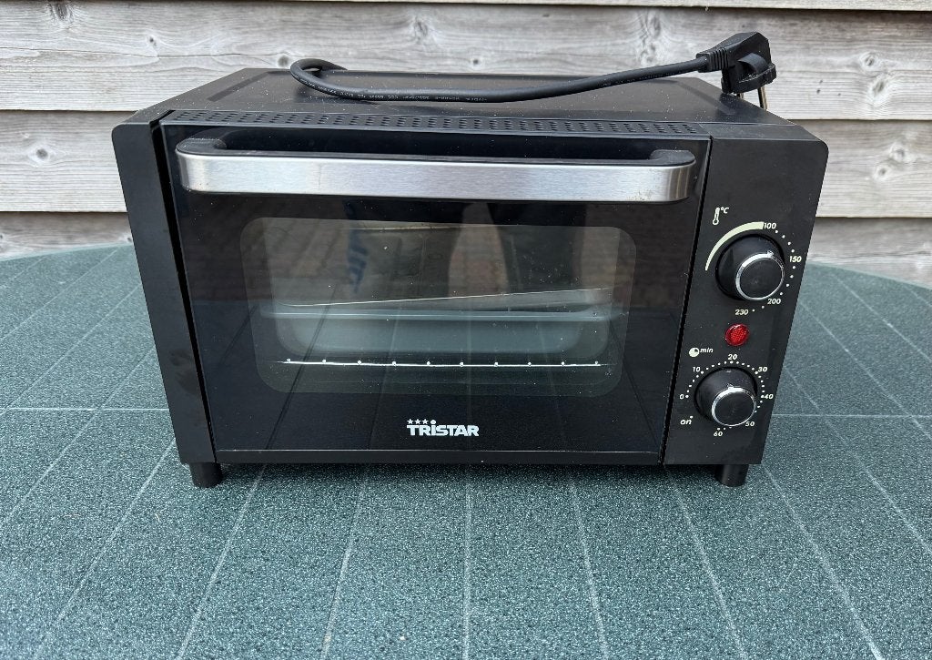 Tristar OV-3615 mini oven 800W 10 liter vrijstaande oven., Ophalen, Minder dan 45 cm, Gebruikt, Minder dan 45 cm