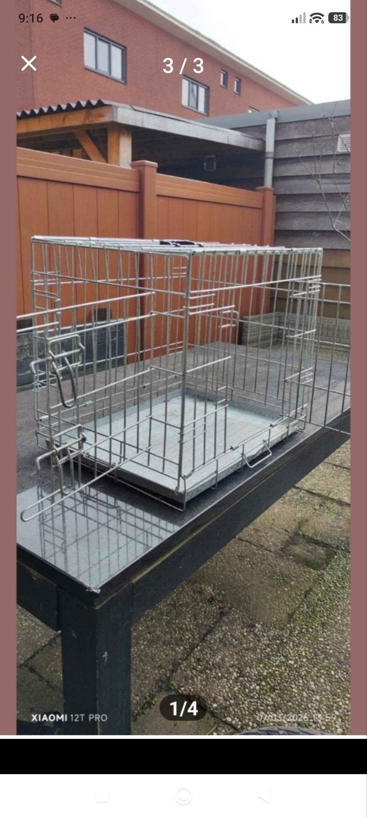 Hond bench, Dieren en Toebehoren, Ophalen