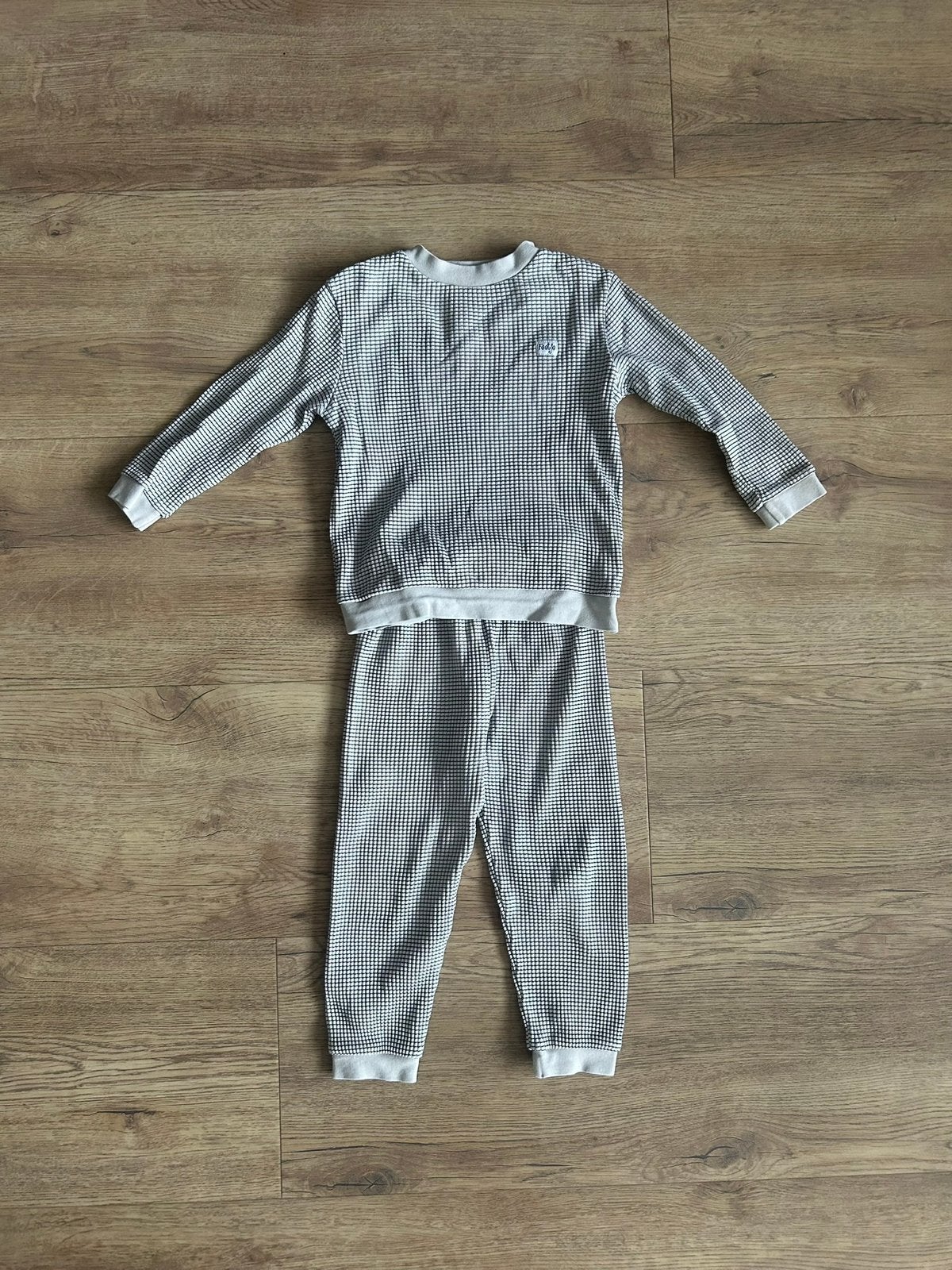 Feetje tweedelige pyjama maat 98 wafel structuur, Ophalen of Verzenden, Zo goed als nieuw, Jongen of Meisje, Nacht- of Onderkleding