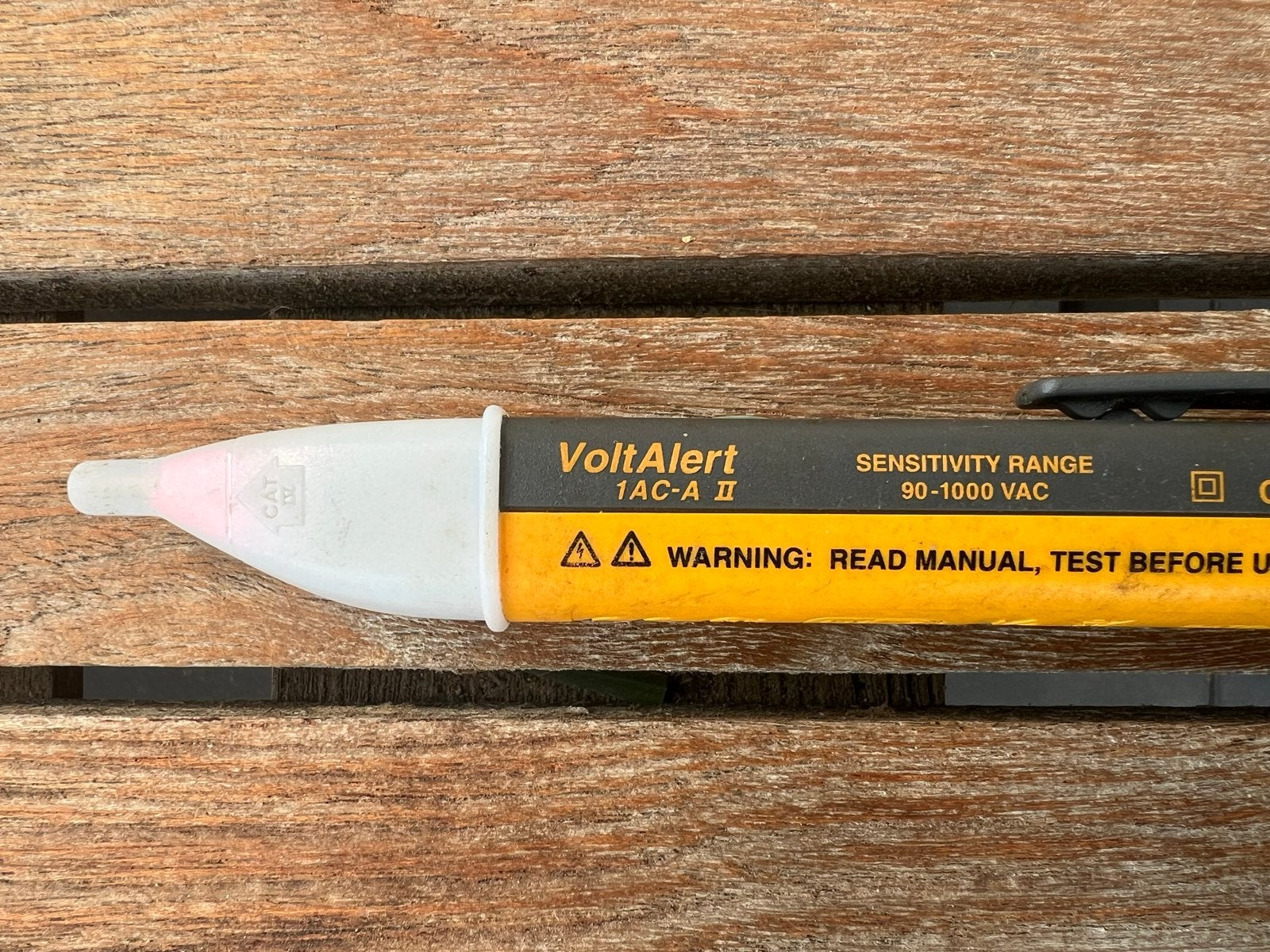 Fluke VoltAlert 1AC-A II contactloze spanningstester, Ophalen of Verzenden, Gebruikt, Elektriciteit