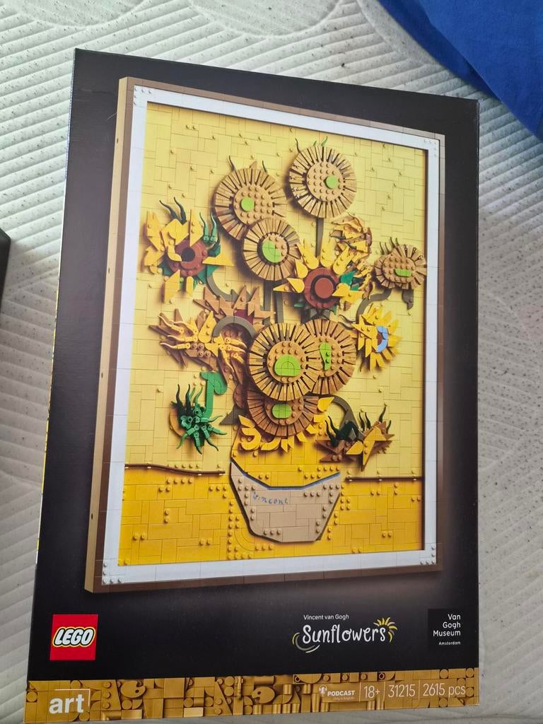 LEGO Art Vincent van Gogh - De Zonnebloemen (31215), Lego, Nieuw, Ophalen of Verzenden, Icons