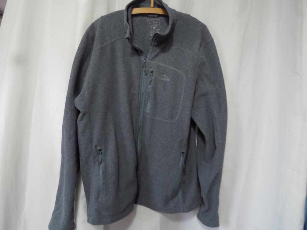 blauw fleece vest gerecycled polyester mt L REG van LL Bean, LL Bean, Ophalen of Verzenden, Gedragen, Maat 48/50 (M)