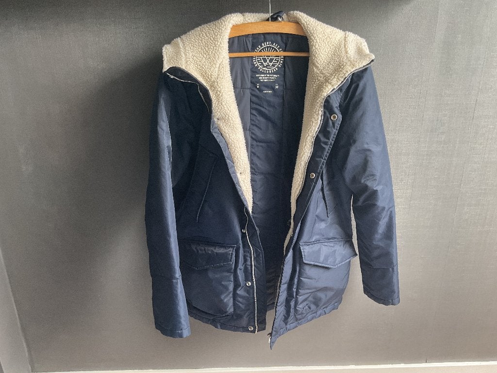 winterjas  heren. Pull&Bear, Kleding | Heren, Ophalen of Verzenden, Zo goed als nieuw, Pull&Bear, Maat 48/50 (M)