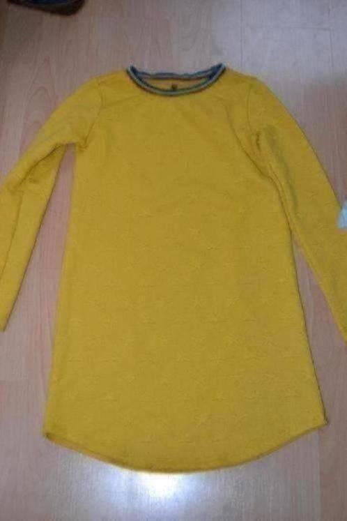 Gele nette jurk 158 1x gedragen, Verzenden, Zo goed als nieuw, Meisje, Jurk of Rok