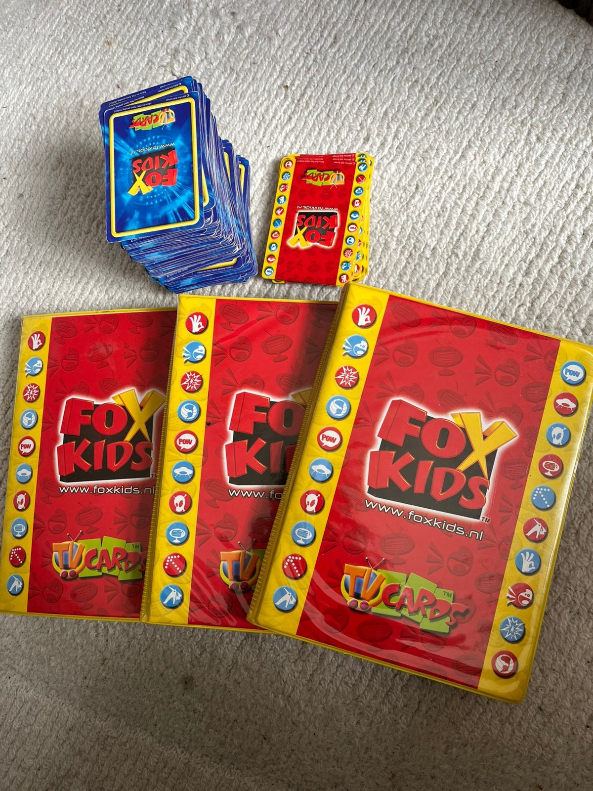 Fox kids TV kaarten, Ophalen, Winkel, Super of Benzinepomp, Volle spaarkaart