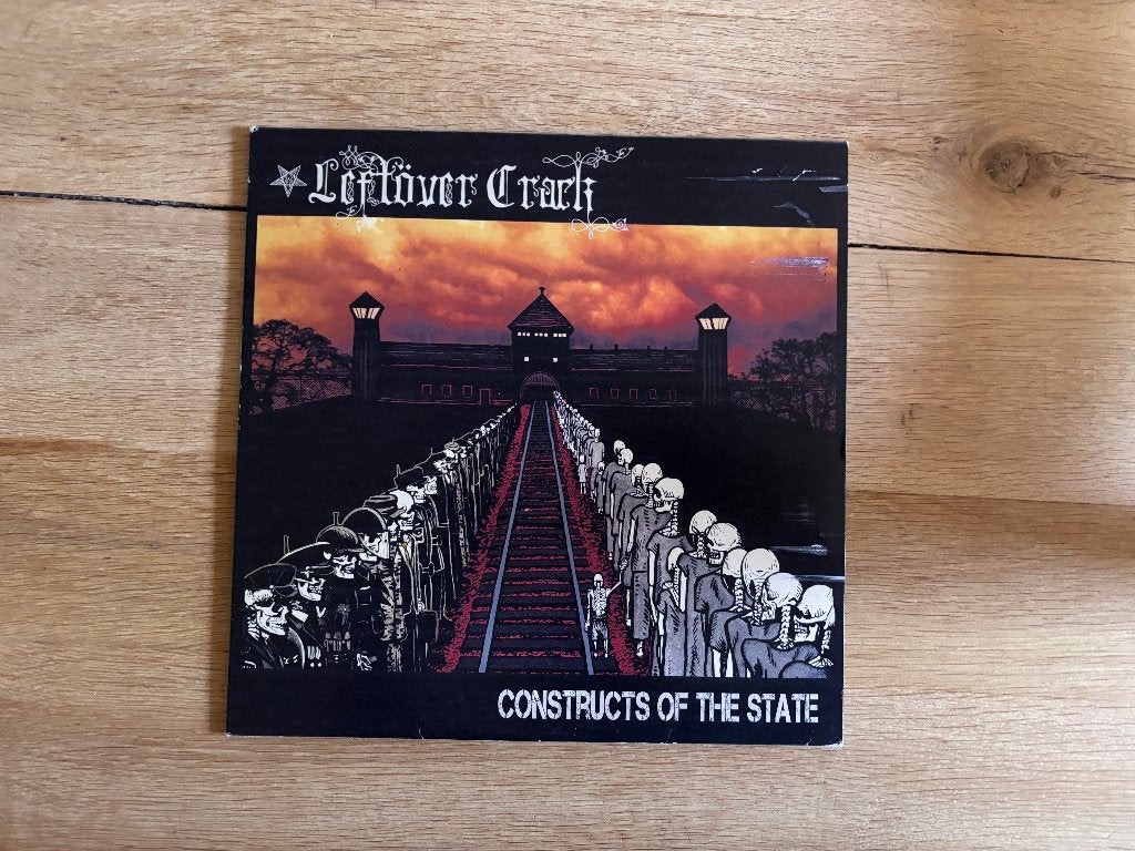 LP Leftover Crack - Constructs of the State, LP, Gebruikt, Ophalen of Verzenden, Punk Rock