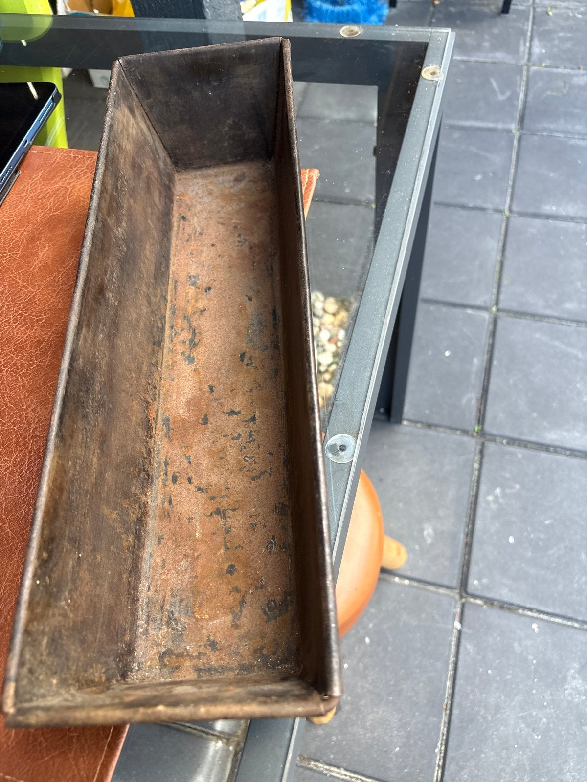 Vintage Broodvorm / Cakevorm - Rustiek Metaal, Ophalen of Verzenden