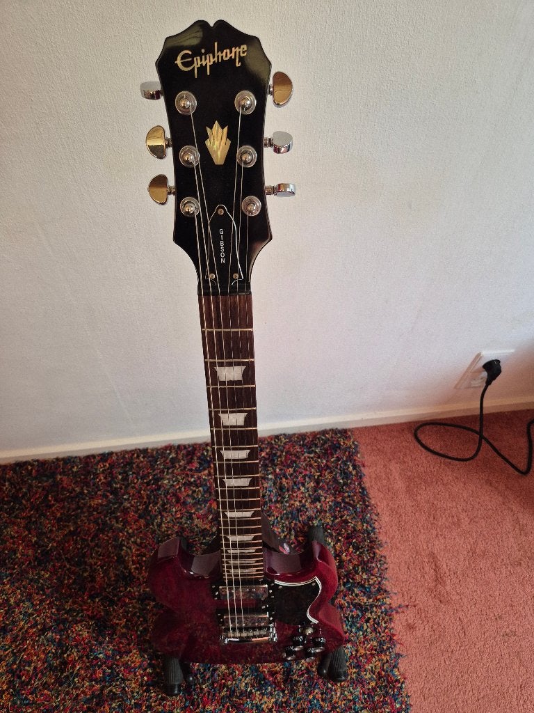 Epiphone SG, Muziek en Instrumenten, Ophalen, Zo goed als nieuw, Solid body, Epiphone