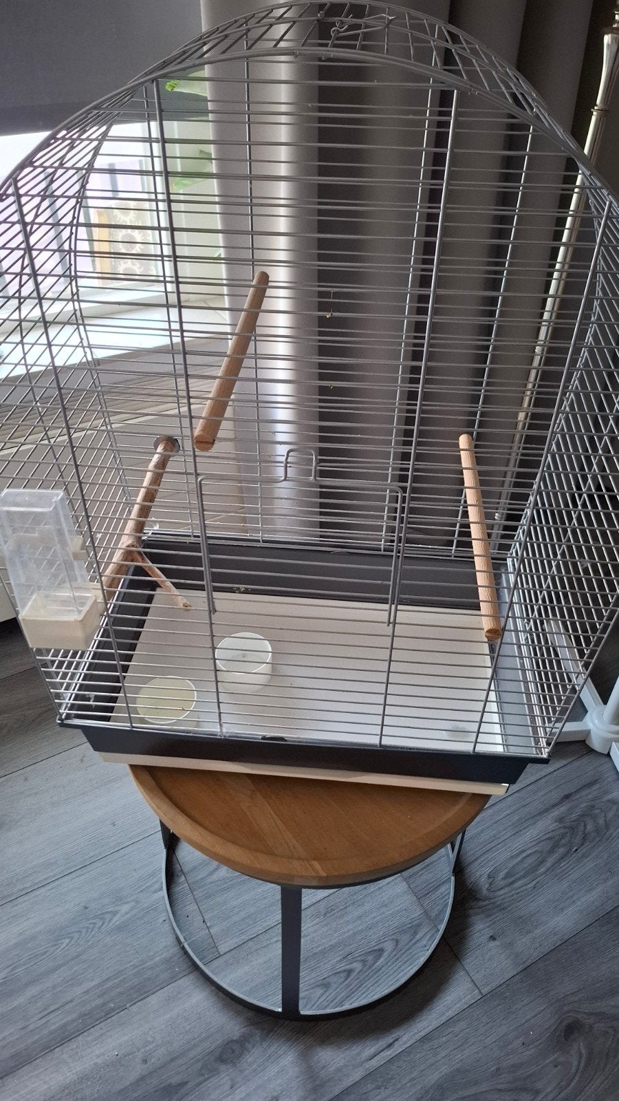 Vogelkooi zo goed als nieuw met toebehoren 40 euro, Ophalen