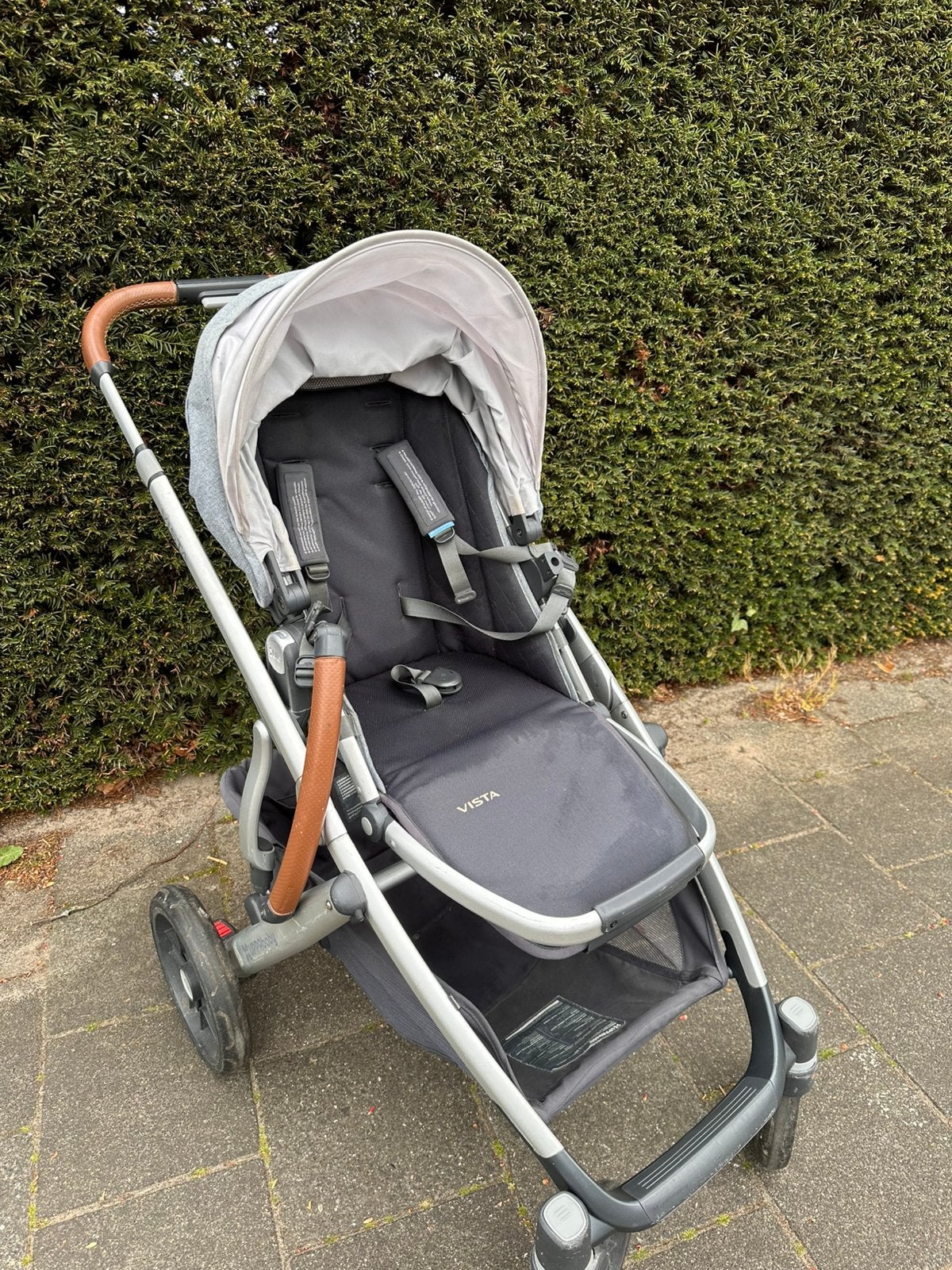 Kinderwagen uppababy vista, Ophalen, Gebruikt, Zonnekap