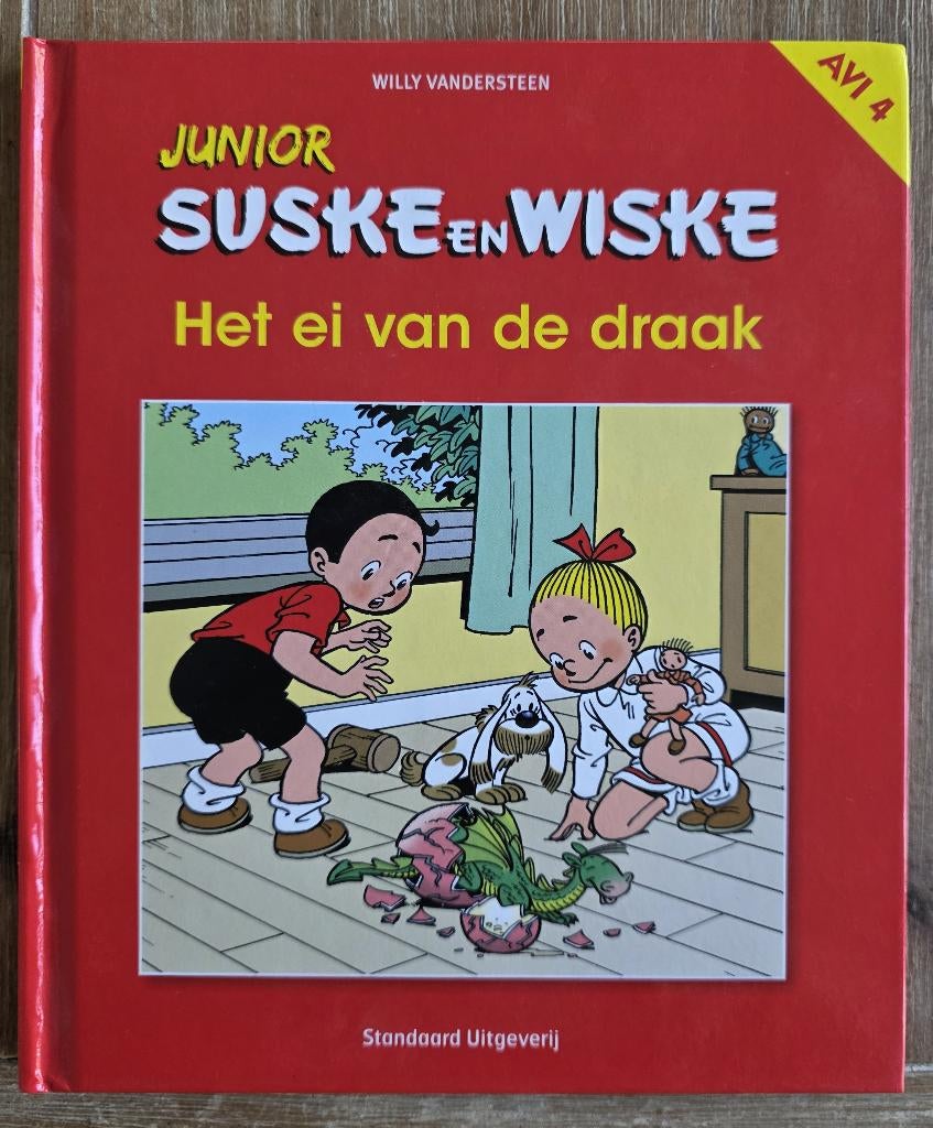 Suske en Wiske - Het ei van de draak - AVI 4 - Groep 4, Ophalen of Verzenden, Zo goed als nieuw, Pieter van Oudheusden, Fictie algemeen