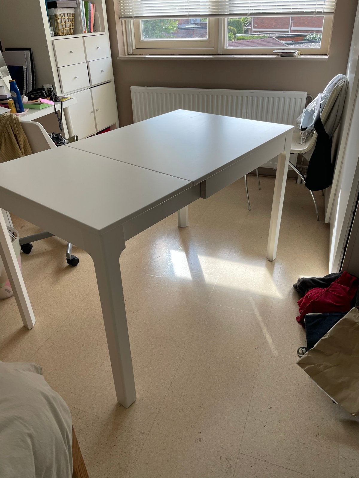 IKEA Uitschuifbare tafel 80/120x70cm - Ideaal voor kleine ru, Ophalen, Gebruikt, 100 tot 150 cm, 50 tot 100 cm