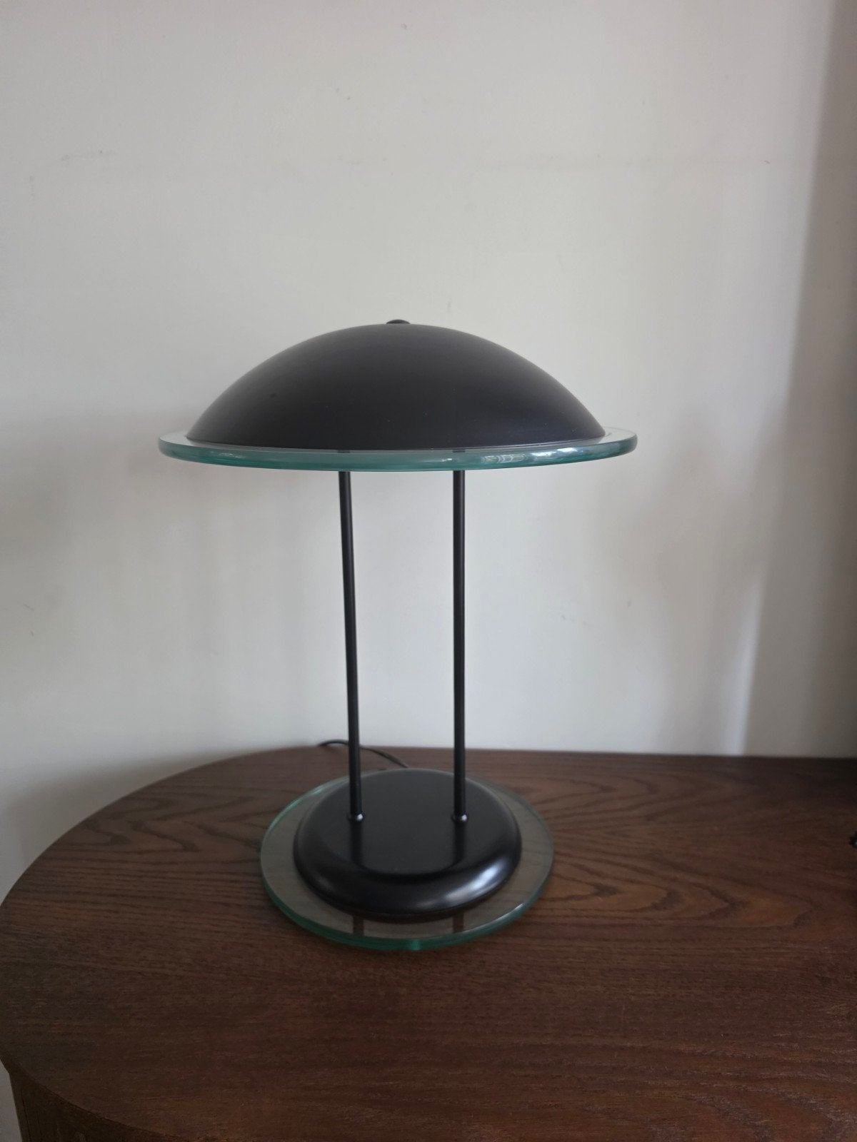 spaceage ufo lamp vintage mushroom, Ophalen of Verzenden, Zo goed als nieuw, Glas, Design